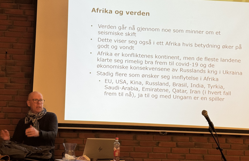 Morten Bøås, seniorforsker ved NUPI: "Afrika i en global krisetid"