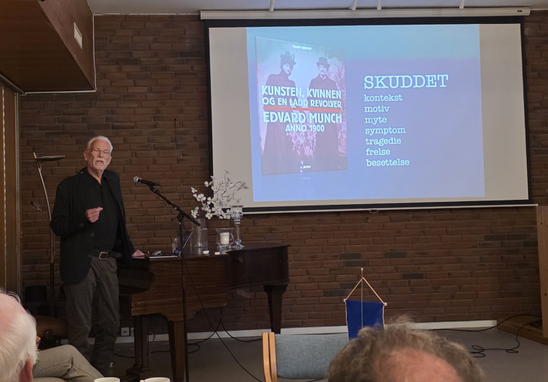 "Skuddet i Årsgårdstrand" foredrag av Kunsthistoriker Frank Høifødt